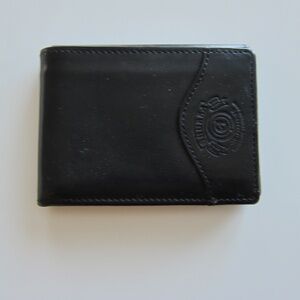 Ghurka Men's Wallet Black Leather